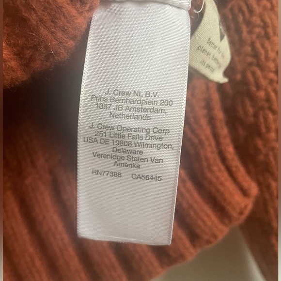 Madewell Ridgecrest Cable Pullover Wool-Blend Sweater. Pre-Owned. - Picture 10 of 11